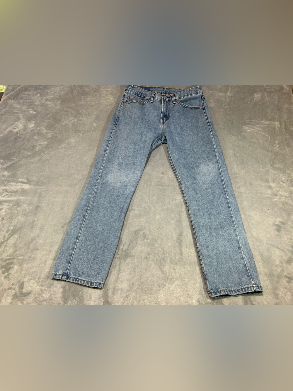 Levis 505 Straight Leg Jeans Men's Size 32x30 Blue Denim Medium Wash